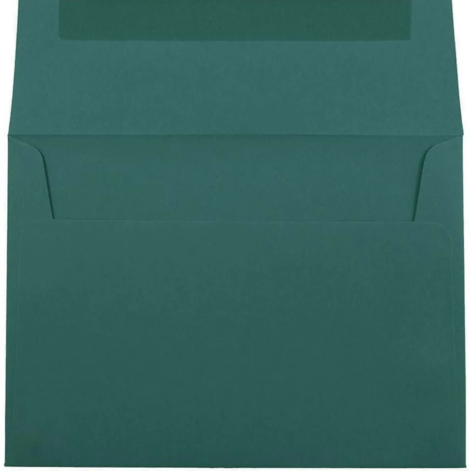 A7 Invitation Envelopes, 5.25 x 7.25, Teal, 25/Pack (21517152) | JAM Paper Cheap