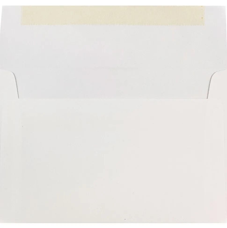 A8 Invitation Envelopes, 5.5 x 8.125, White, 50/Pack (4023981I) | JAM Paper Shop