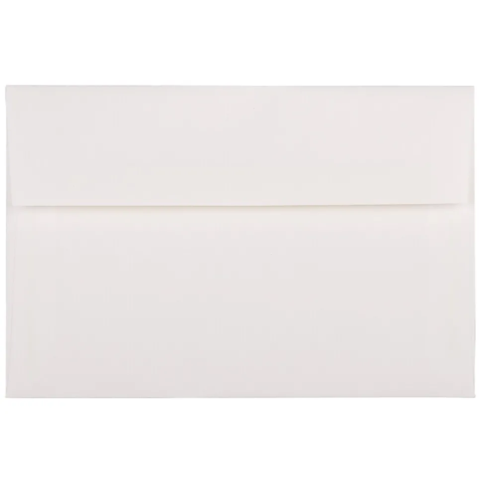 A9 Strathmore Invitation Envelopes, 5.75 x 8.75, Bright White Wove, 25/Pack (31911140) | JAM Paper Best