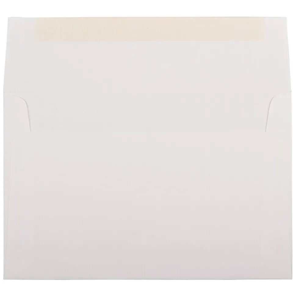 A9 Strathmore Invitation Envelopes, 5.75 x 8.75, Bright White Wove, 25/Pack (31911140) | JAM Paper Best