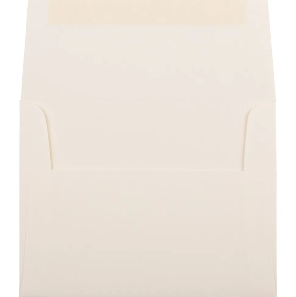 A2 Strathmore Invitation Envelopes, 4.375 x 5.75, Natural White Linen, 50/Pack (99761I) | JAM Paper Hot