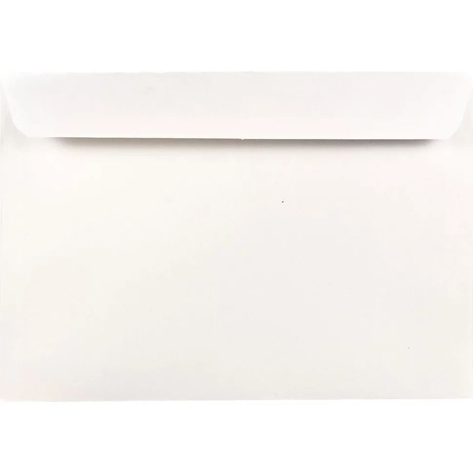 Booklet Envelope 6 1/2" x 9 1/2", White, 100/Pack (4241d) | JAM Paper Fashion