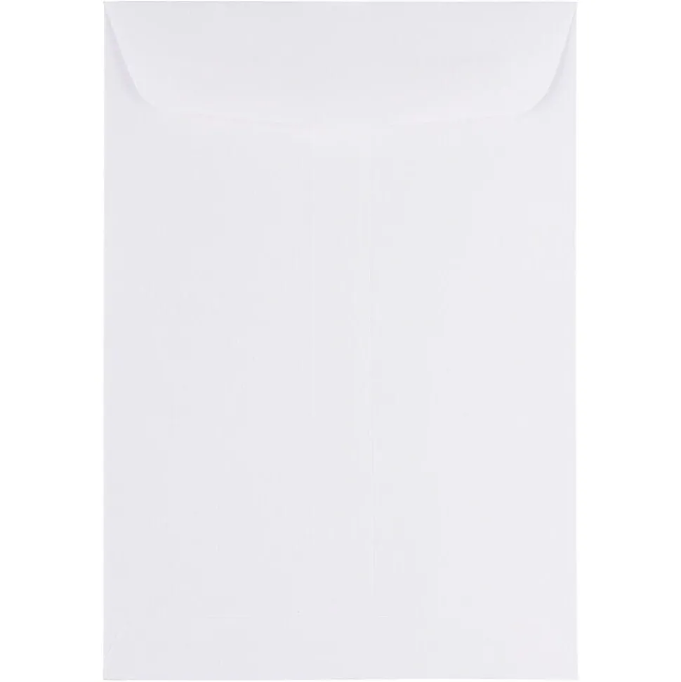Catalog Envelope 7" x 10" ,White, 100/Pack (1623194d) | JAM Paper Best