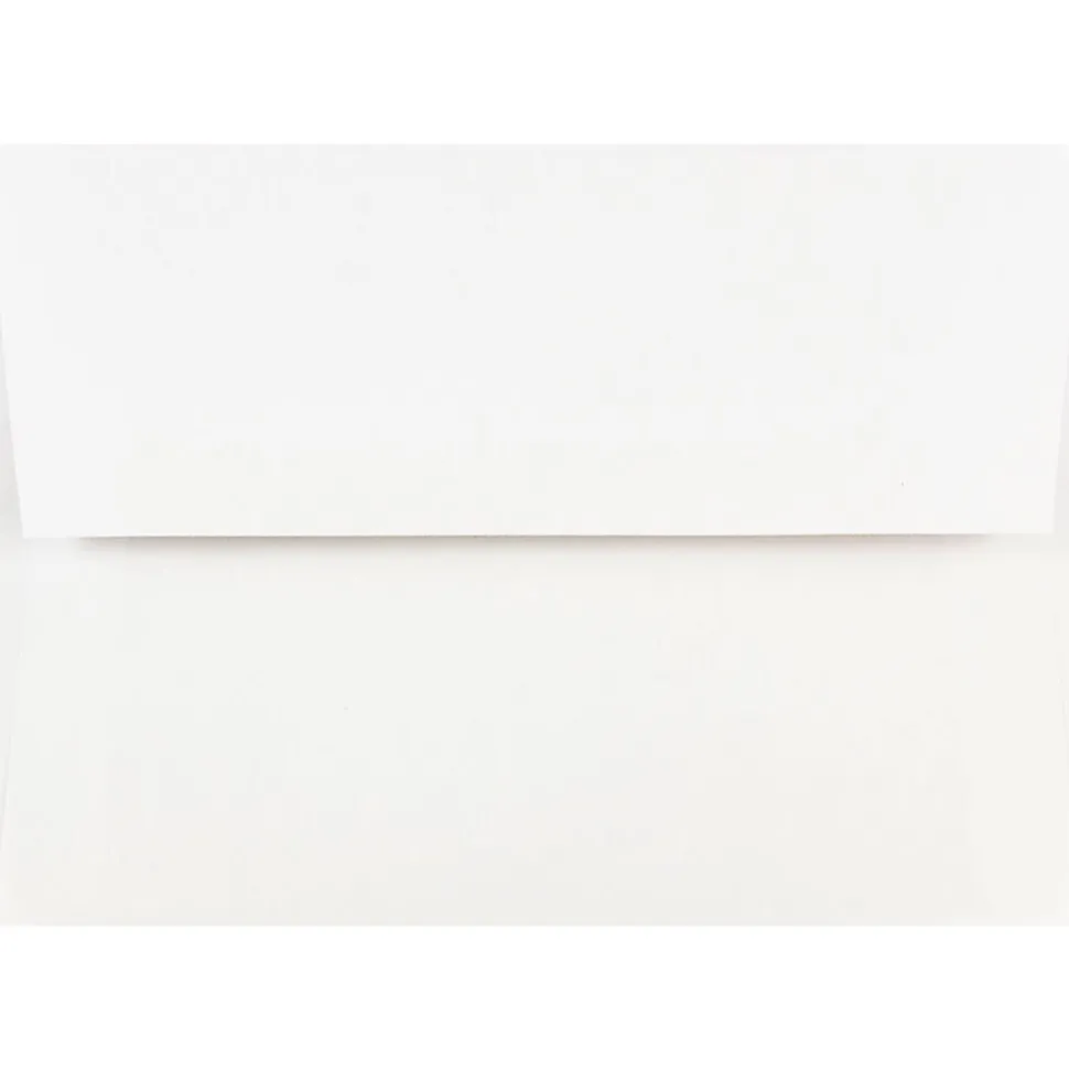 Gummed A7 Invitation Envelopes, 7 1/4" x 5 1/4", Regular White, 100/Pack (73767C) | JAM Paper Clearance