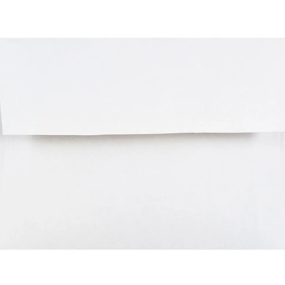 Gummed A2 Invitation Envelopes, 5 3/4" x 4 3/8", White, 100/Pack (MOOP6250LDIC) | JAM Paper Clearance