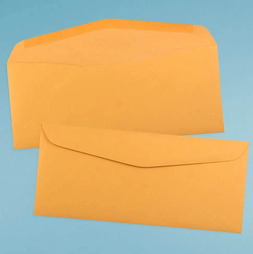 Kraft #12 Business Commercial Envelope, 4 3/4" x 11", Manila Brown Kraft, 500/Pack (80762H) | JAM Paper Best Sale