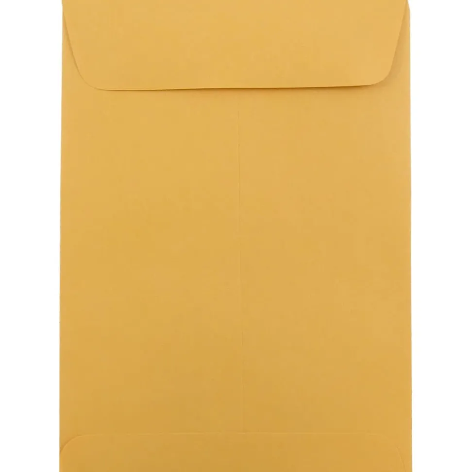 Kraft Gummed Catalog Envelope, 5 1/2" x 7 1/2", Brown Kraft, 100/Pack (4101C) | JAM Paper Shop