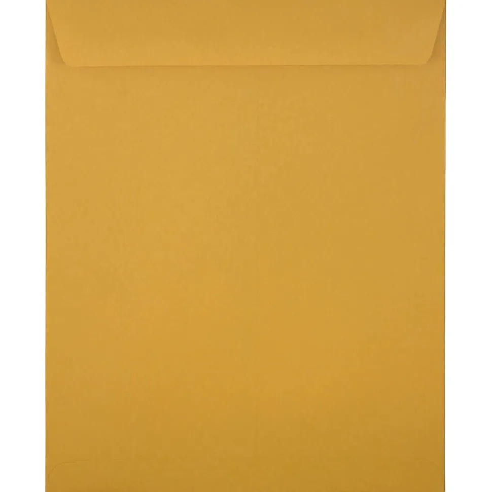 Kraft Open End Catalog Envelope, 11 1/2" x 14 1/2", Brown, 50/Pack (313011452I) | JAM Paper Cheap