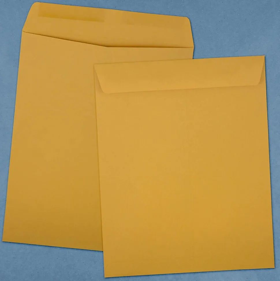Kraft Open End Catalog Envelope, 11 1/2" x 14 1/2", Brown, 50/Pack (313011452I) | JAM Paper Cheap