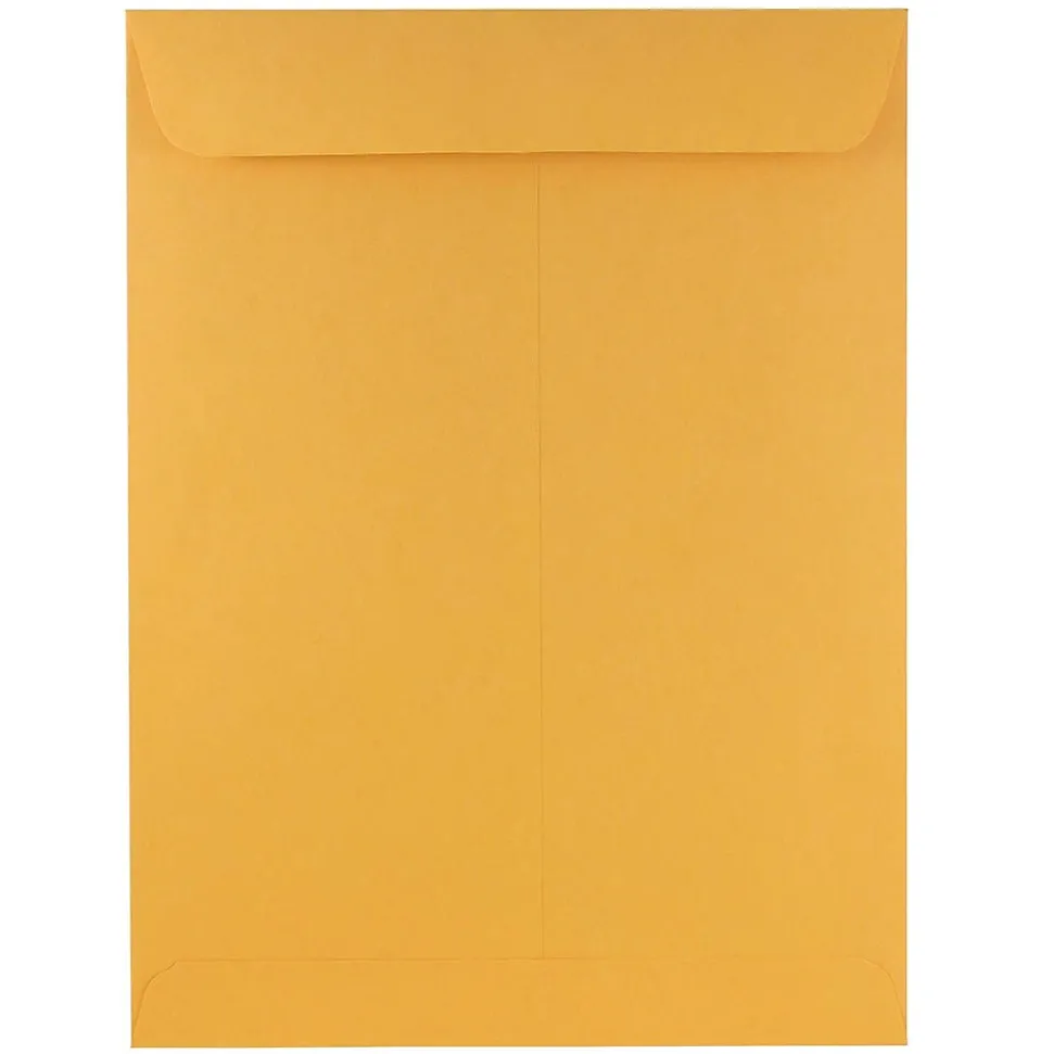 Kraft Open End Kraft Catalog Envelopes, 9" x 12", Brown Kraft, 50/Pack (4132I) | JAM Paper Flash Sale