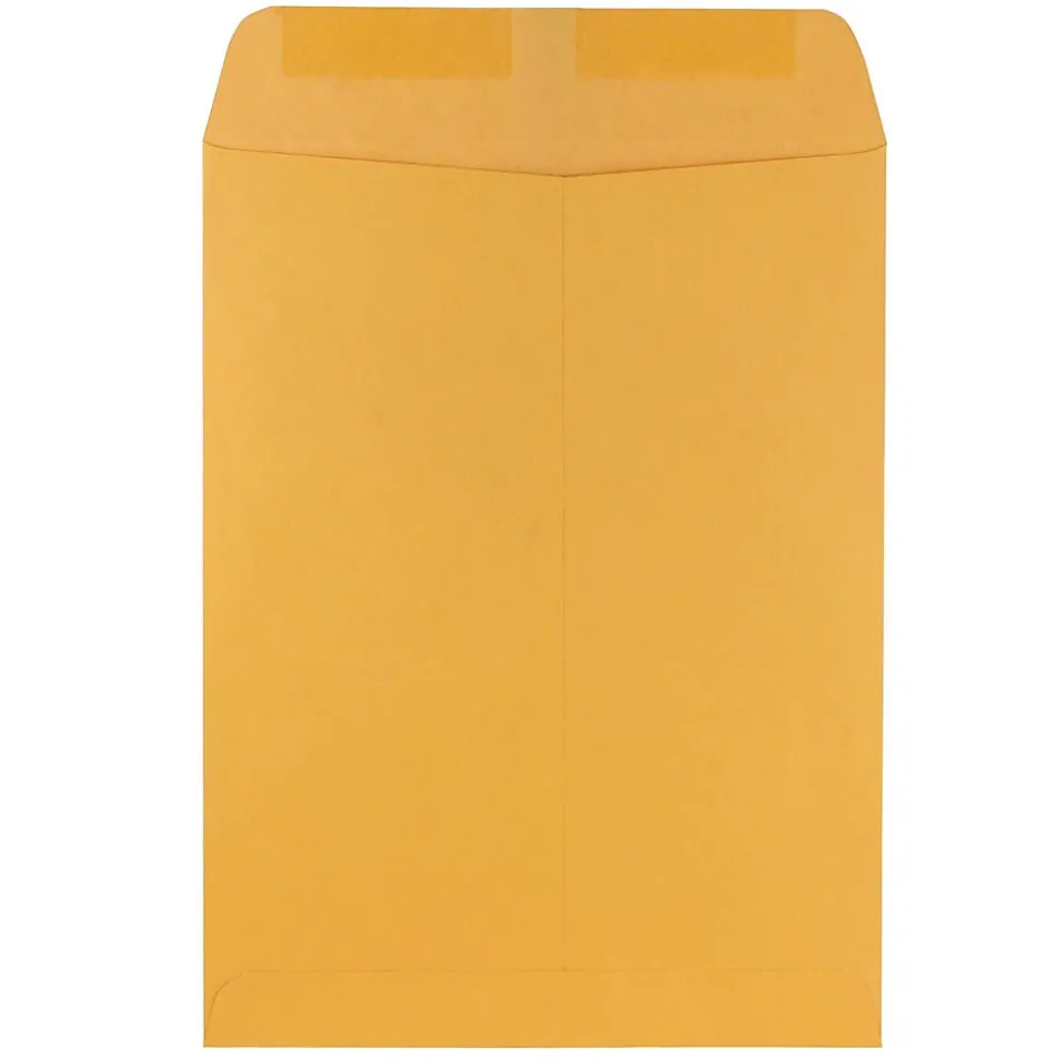 Kraft Open End Kraft Catalog Envelopes, 9" x 12", Brown Kraft, 50/Pack (4132I) | JAM Paper Flash Sale