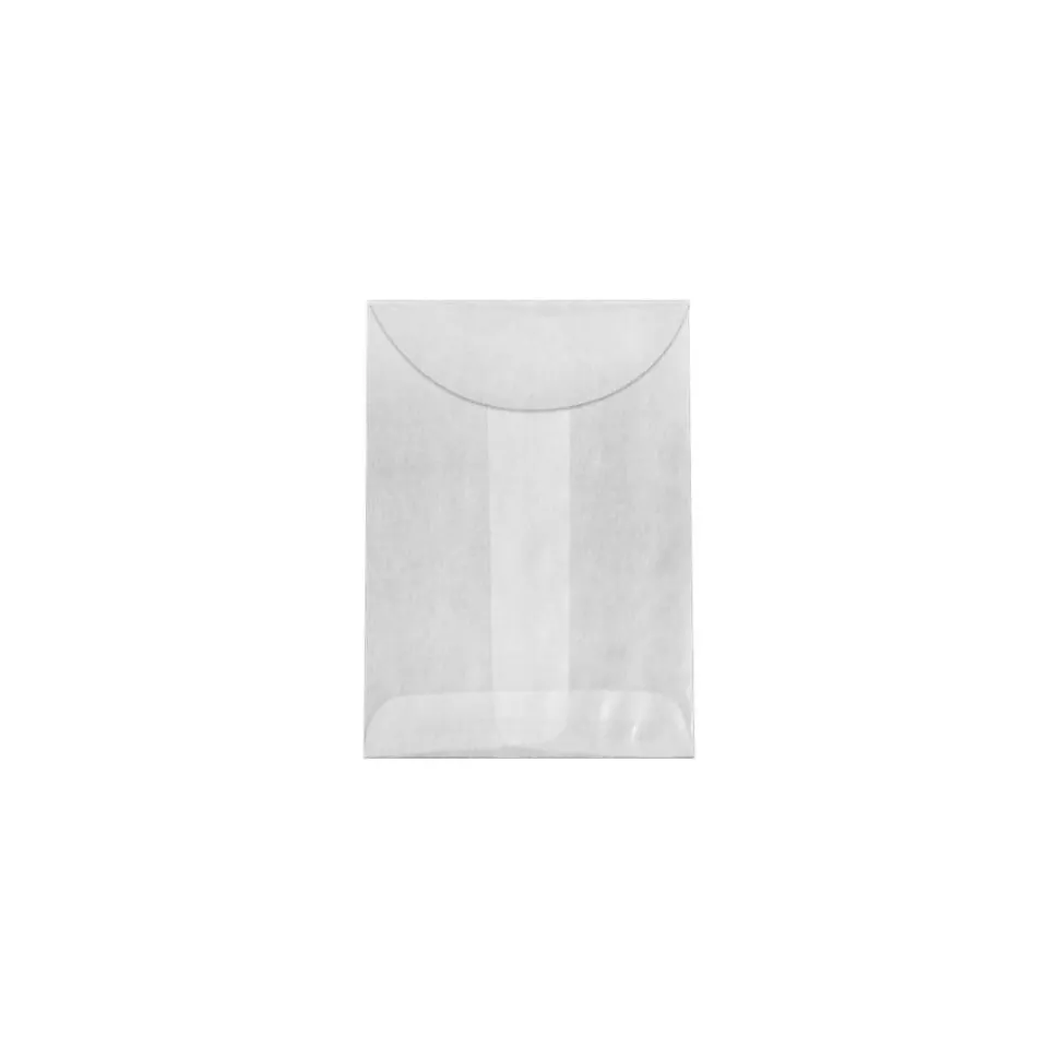 Moistenable Glue Catalog Envelope, 2 1/4" x 3 1/2", 1000/Pack (GLASS-09-1M) | JAM Paper Fashion