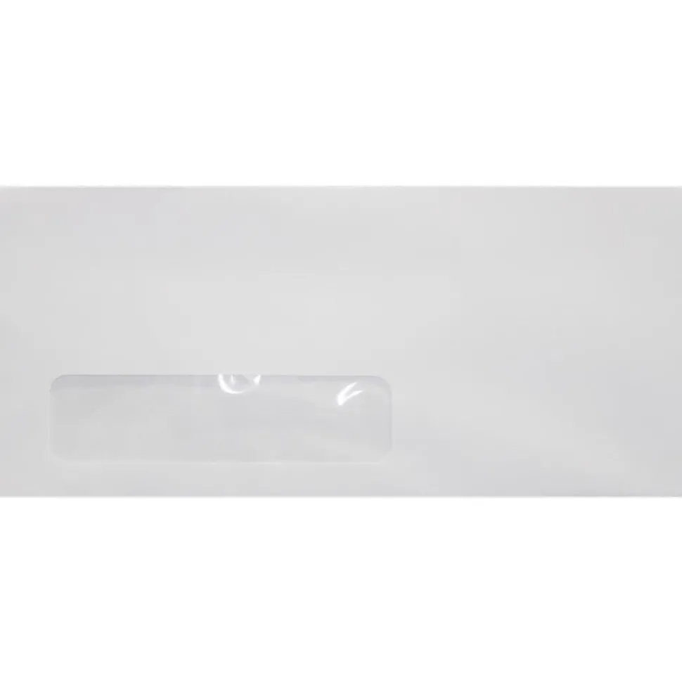 Moistenable Glue Security Tinted #10 Business Envelopes, 4 1/8" x 9 1/2", 50/Pack (92019-50) | JAM Paper Shop