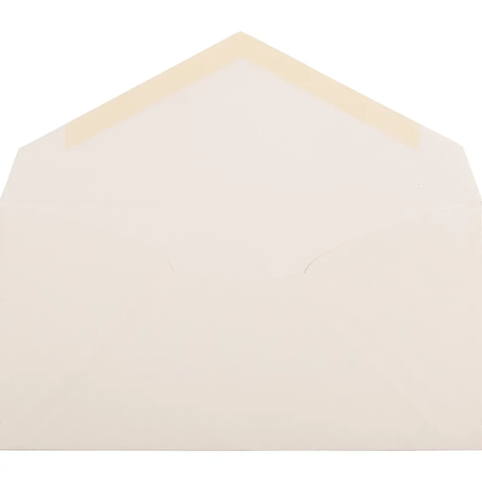 Monarch Strathmore Invitation Envelopes, 3.875 x 7.5, Natural White Wove, 25/Pack (3197090) | JAM Paper Flash Sale