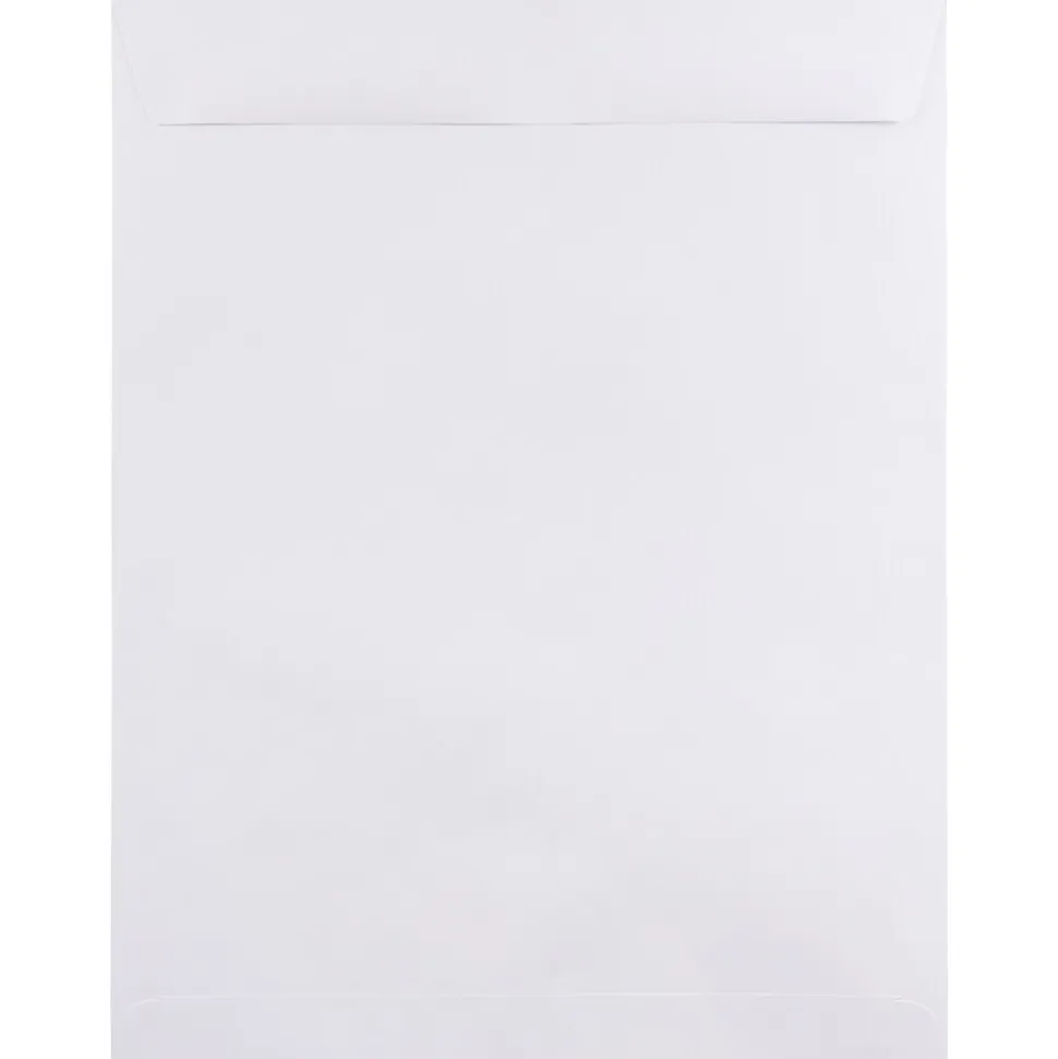 Open End #15 1/2 Catalog Envelope, 12" x 15 1/2", White, 25/Pack (1623202) | JAM Paper New