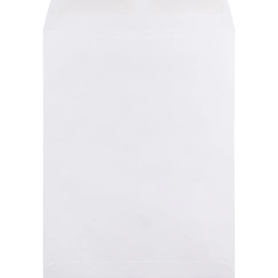 Open End #15 1/2 Catalog Envelope, 12" x 15 1/2", White, 25/Pack (1623202) | JAM Paper New