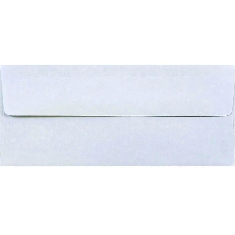 Open End #10 Business Envelope, 4 1/8" x 9 1/2", Blue, 50/Pack (900908732I) | JAM Paper Best