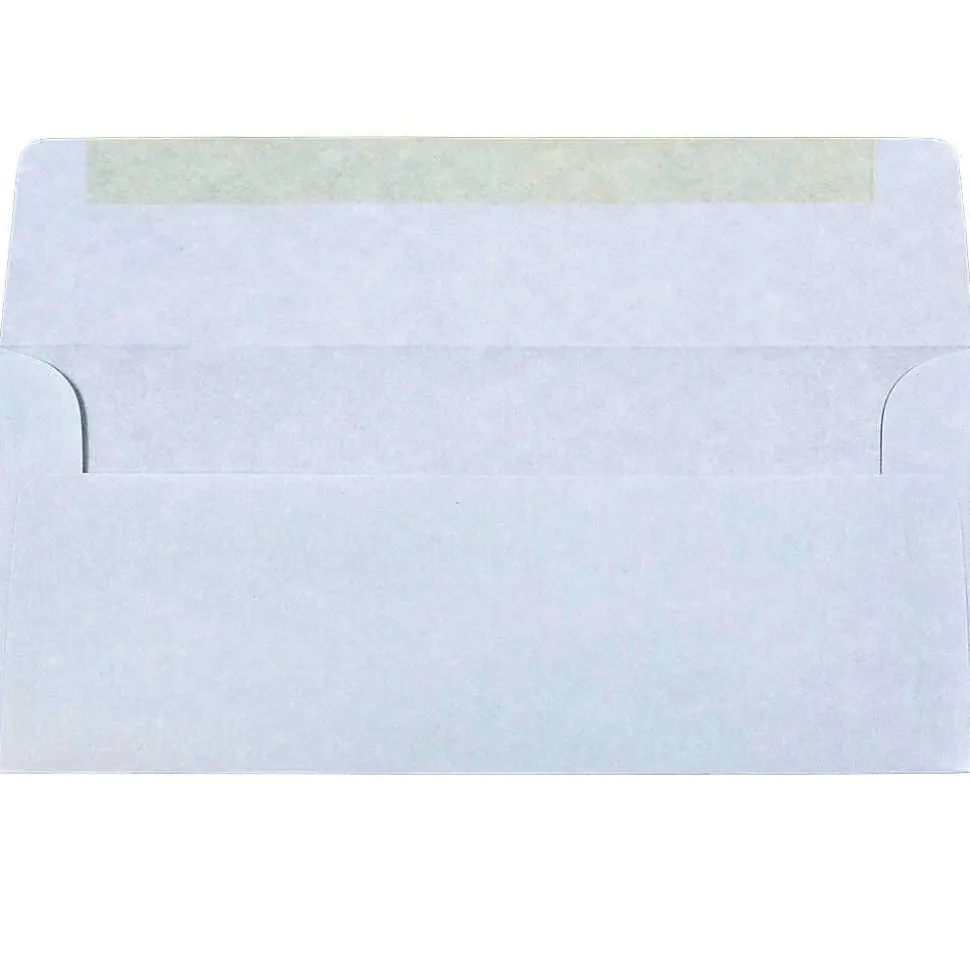 Open End #10 Business Envelope, 4 1/8" x 9 1/2", Blue, 50/Pack (900908732I) | JAM Paper Best