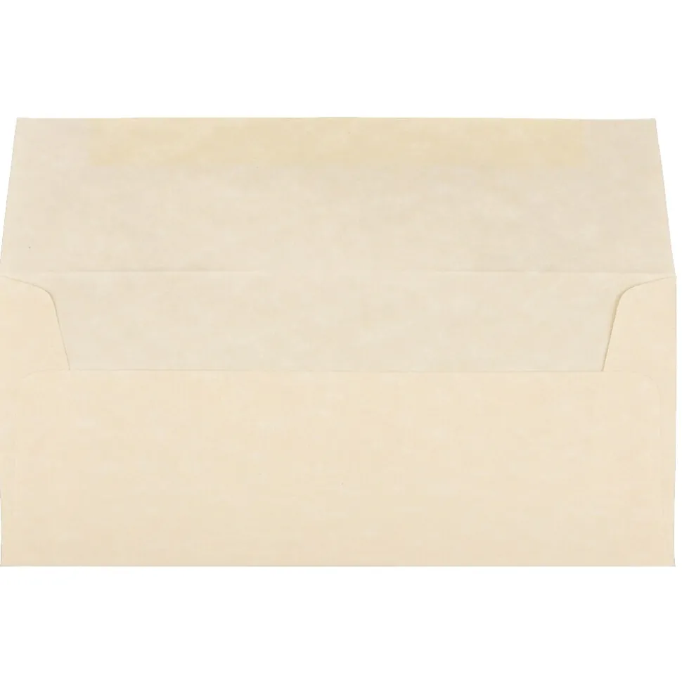 Open End #10 Business Envelope, 4 1/8" x 9 1/2", Natural, 50/Pack (900926651I) | JAM Paper Cheap