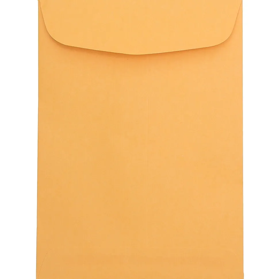 Open End #6 Kraft Catalog Envelope, 10 1/2" x 7 1/2", Brown, 100/Pack (29215) | JAM Paper New