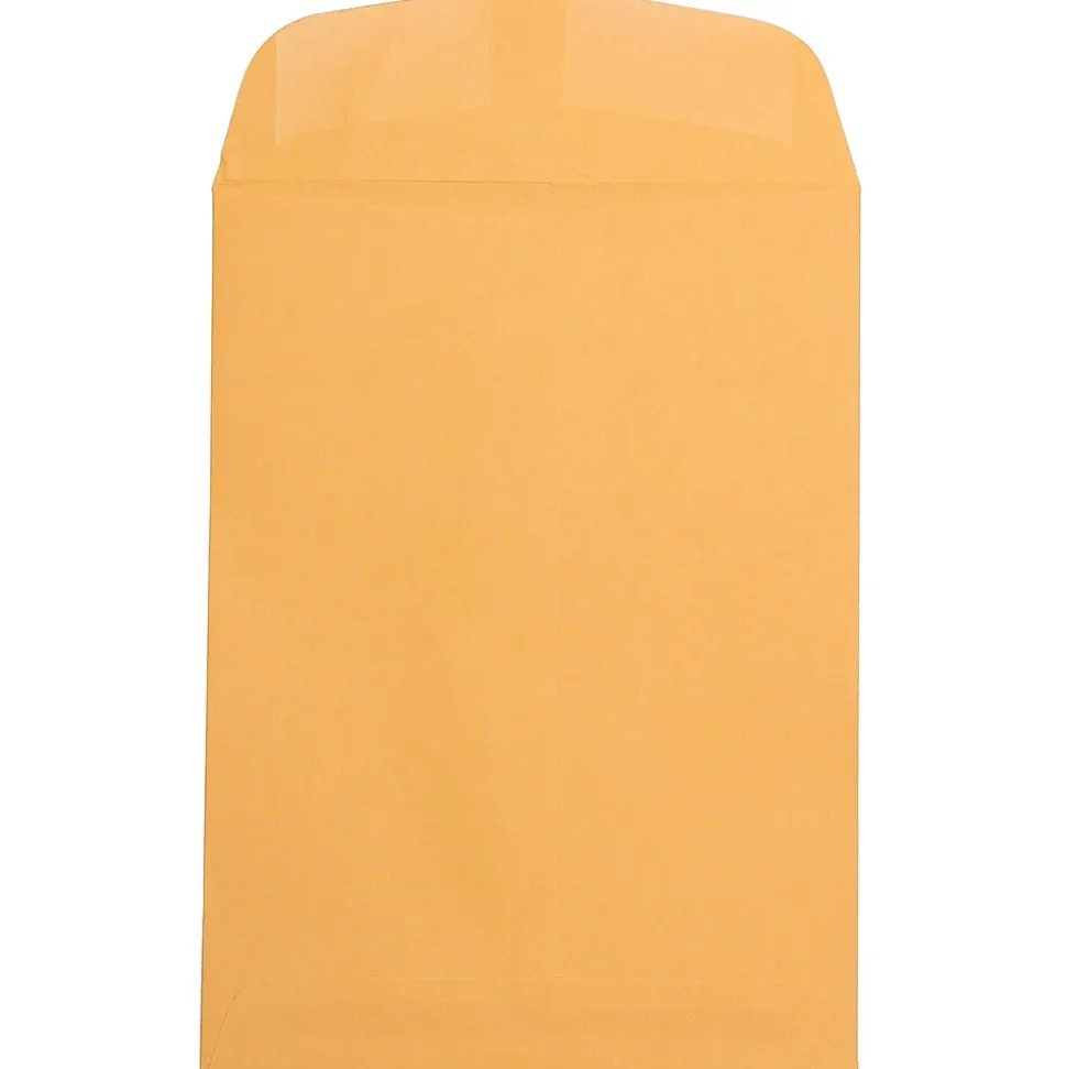Open End #6 Kraft Catalog Envelope, 10 1/2" x 7 1/2", Brown, 100/Pack (29215) | JAM Paper New