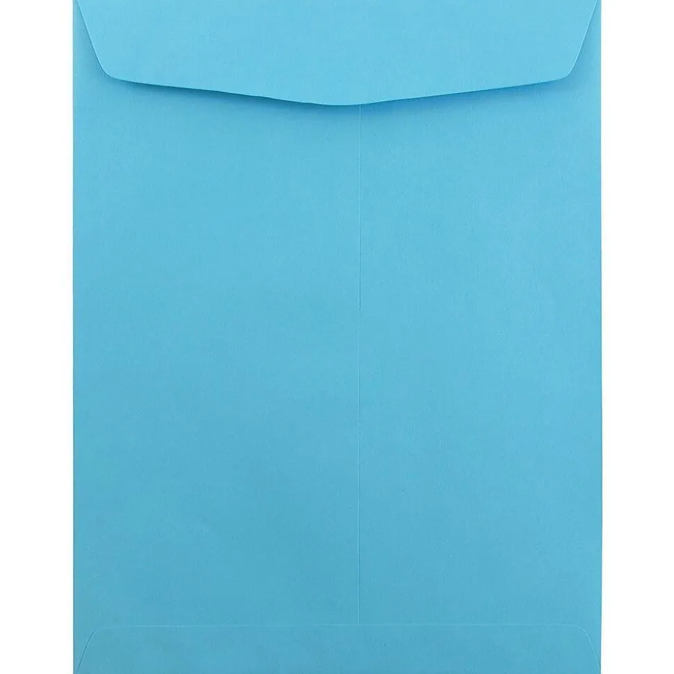 Open End Catalog Envelope, 9" x 12", Blue, 50/Pack (80386I) | JAM Paper Hot