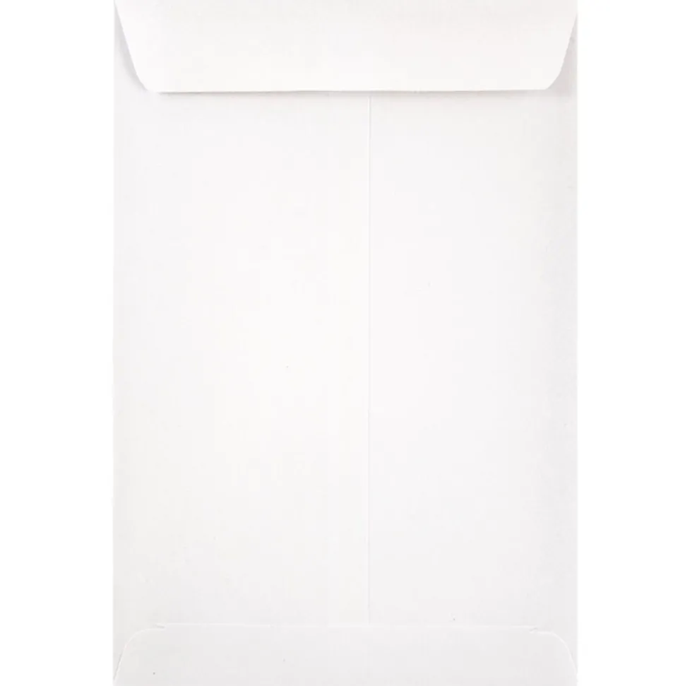 Open End Catalog Envelope, 6" x 9", White, 25/Pack (1623192) | JAM Paper Best