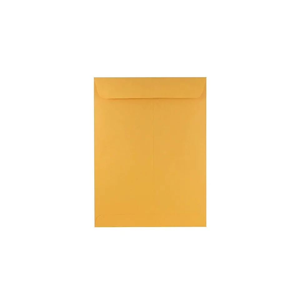 Open End Catalog Envelopes, 9" x 12", Brown Kraft Manila, 500/Pack (4132C) | JAM Paper Outlet