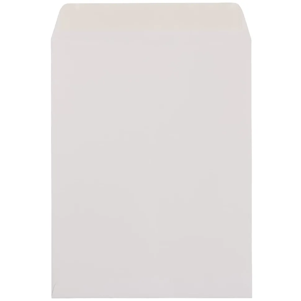 Open End Catalog Envelopes, 9" x 12", White, 100/Pack (212816044f) | JAM Paper Cheap