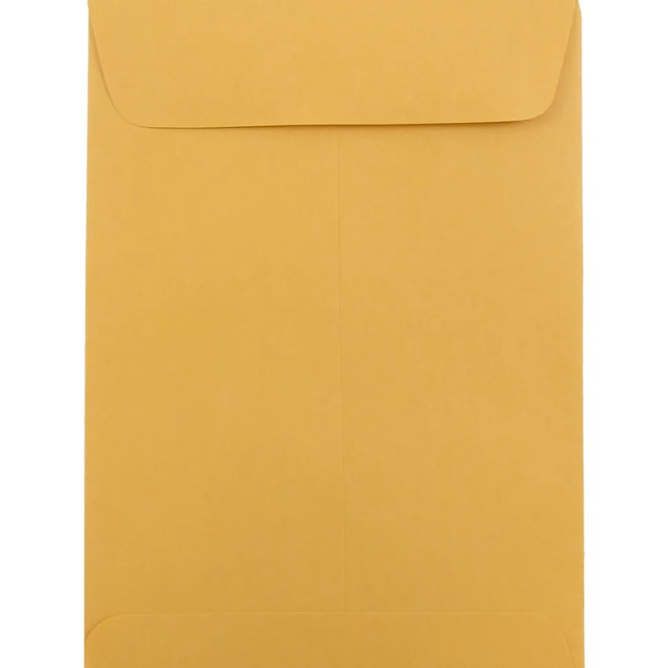 Open End Kraft Catalog Envelope, 5 1/2" x 7 1/2", Brown, 25/Pack (4101) | JAM Paper Flash Sale
