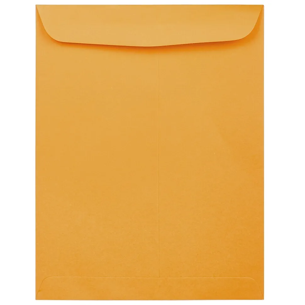 Open End Kraft Catalog Envelopes, 12" x 15 1/2", Brown Kraft, 25/Pack (900493255A) | JAM Paper Fashion
