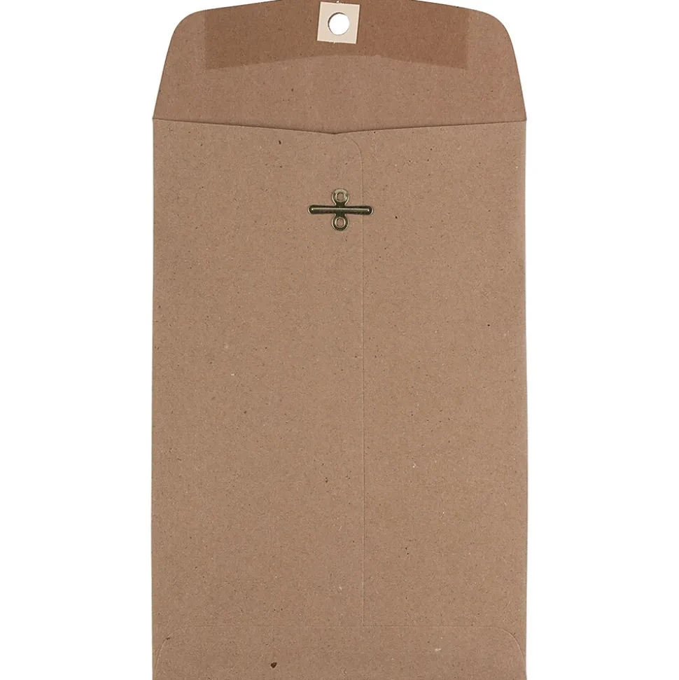 Open End Kraft Catalog Envelopes, 6" x 9", Brown, 50/Pack (31287518fi) | JAM Paper Clearance