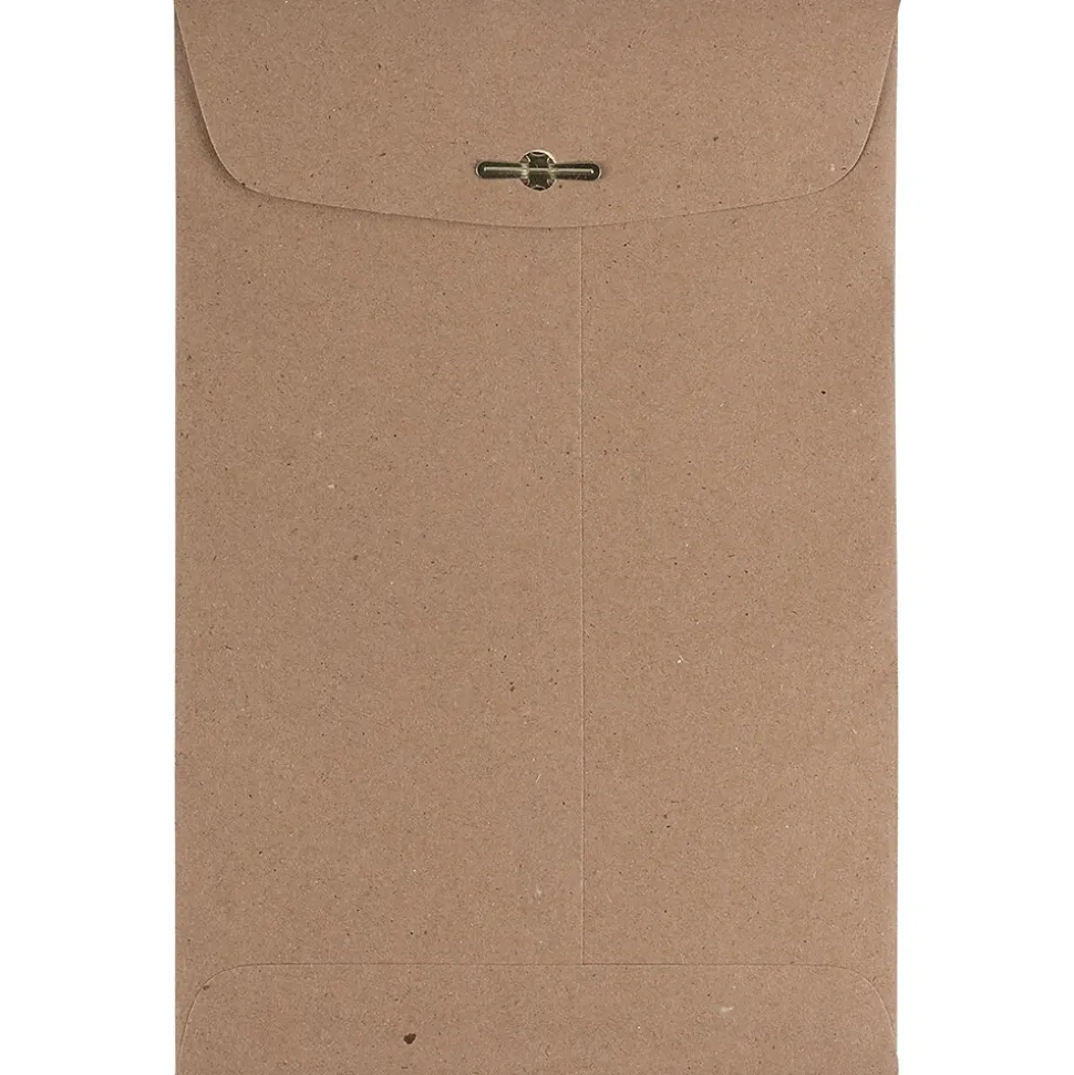 Open End Kraft Catalog Envelopes, 6" x 9", Brown, 50/Pack (31287518fi) | JAM Paper Clearance