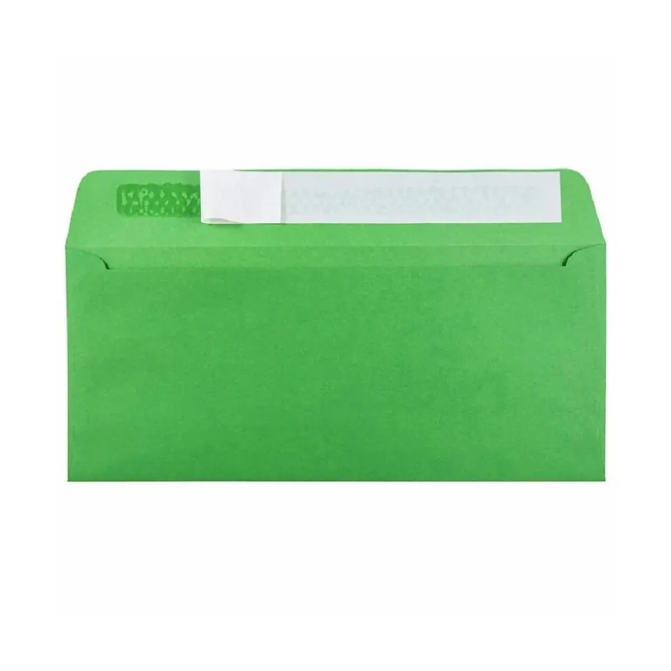 Peel & Seal #10 Business Envelope, 4 1/8" x 9 1/2", Christmas Green, 25/Pack (86555) | JAM Paper Cheap