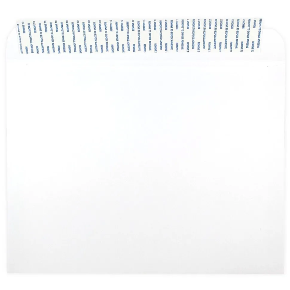 Peel & Seal Self Seal #13 Booklet Envelope, 10" x 13", White, 500/Pack (356828787) | JAM Paper Hot