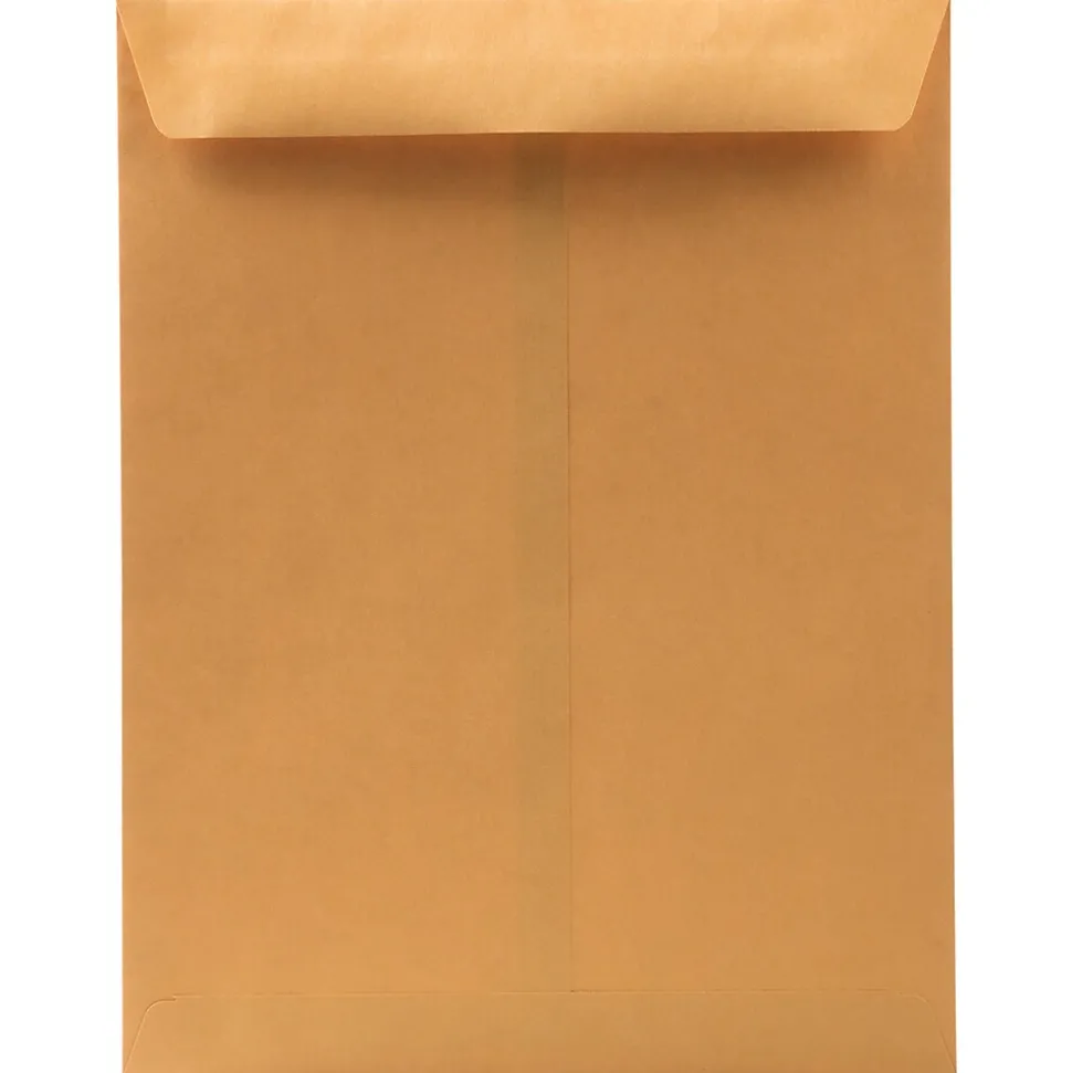 Premium Kraft Catalog Envelope, 10" x 13", Brown Kraft Manila, 100/Pack (V018286) | JAM Paper Store