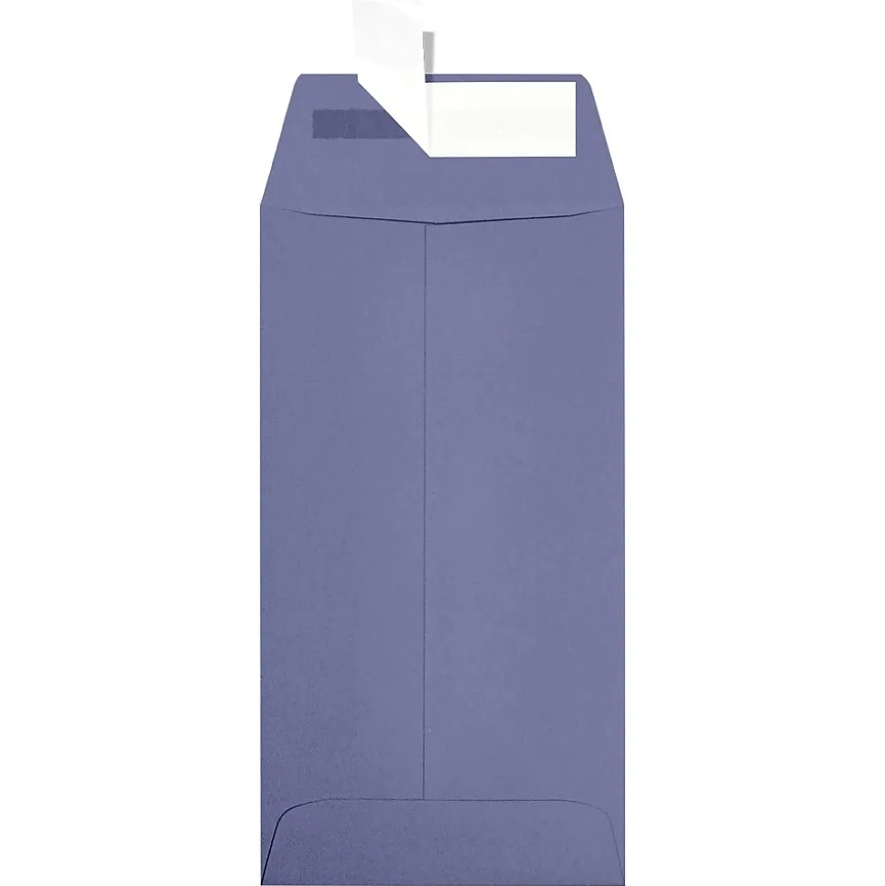 Self Seal #7 Coin Envelopes, 3 1/2" x 6 1/2", Purple, 250/Pack (7CO-106-250) | JAM Paper Fashion