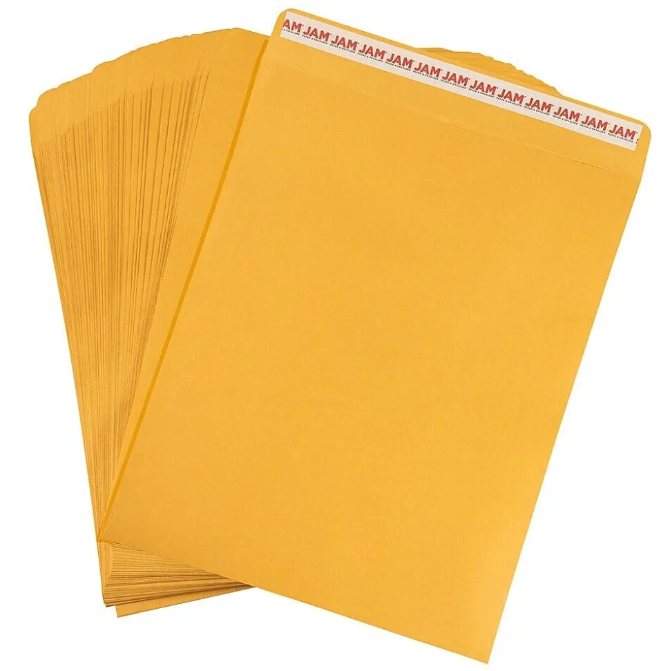 Self Seal Catalog Envelope 11 1/2" x 14 1/2", Brown Kraft Manila, 50/Pack (13034235i) | JAM Paper Cheap