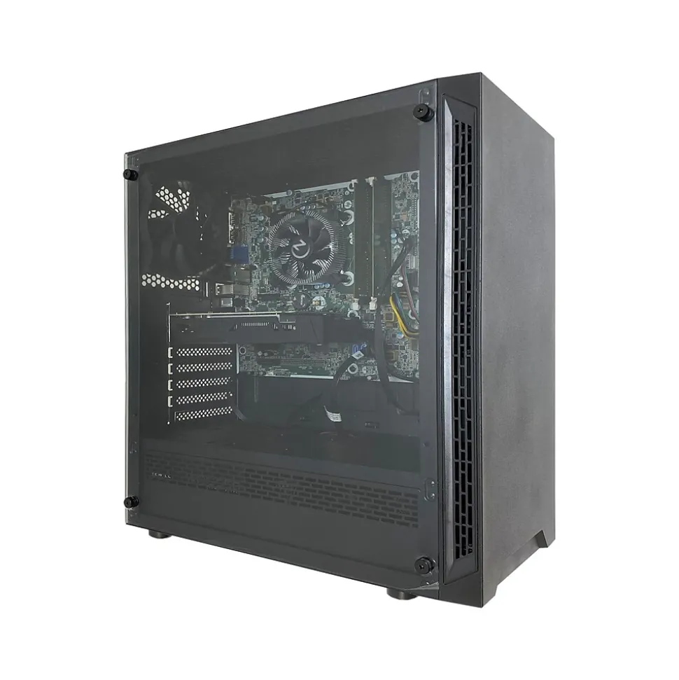 Dark Matter Refurbished Gaming Desktop Computer, Intel Core i5-6500, 16GB Memory, 1TB SSD, 1TB HDD (J1-GAMEA13) | Joy Systems Clearance