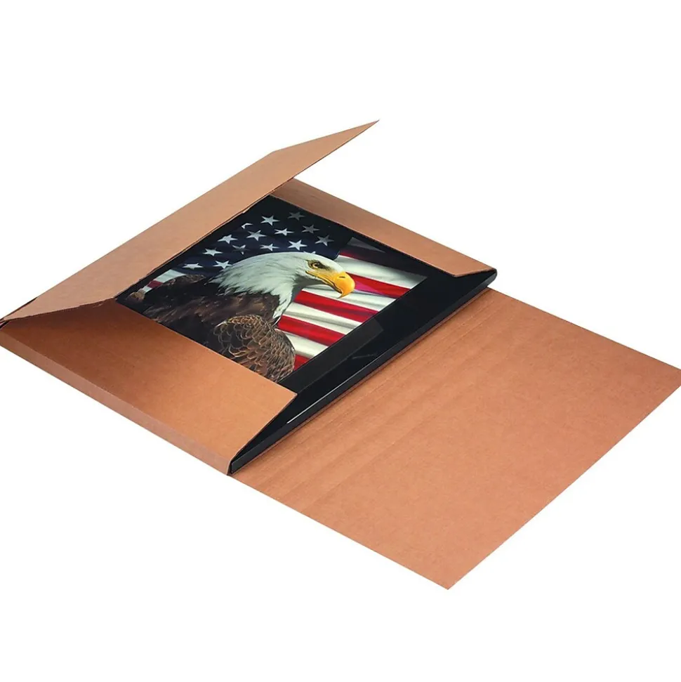 Jumbo Mailers, 28" x 22" x 6", Kraft, 20/Bundle (M28226) | Unbranded Shop