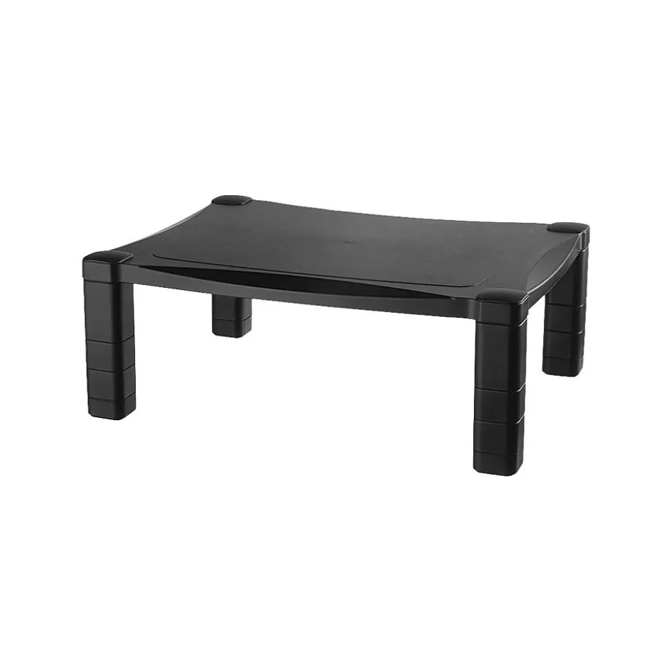 Adjustable Monitor Stand, Black (MS400) | Kantek Store