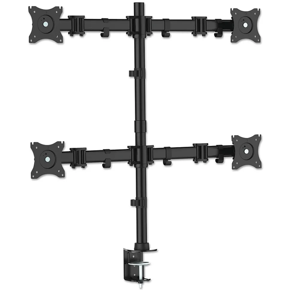 Articulating Multiple Monitor Arms for Four Monitors, Desk Mount (KTKMA240) | Kantek Hot