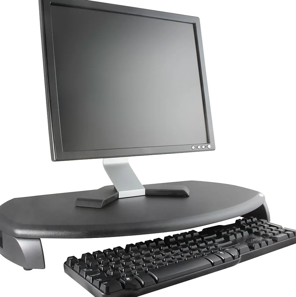 Monitor Stand, Up to 21" Monitor, Black (MS280B) | Kantek Shop