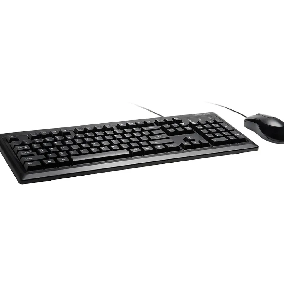 Keyboard for Life Desktop Set and Mouse Combo, Black (K72436AM) | Kensington Cheap
