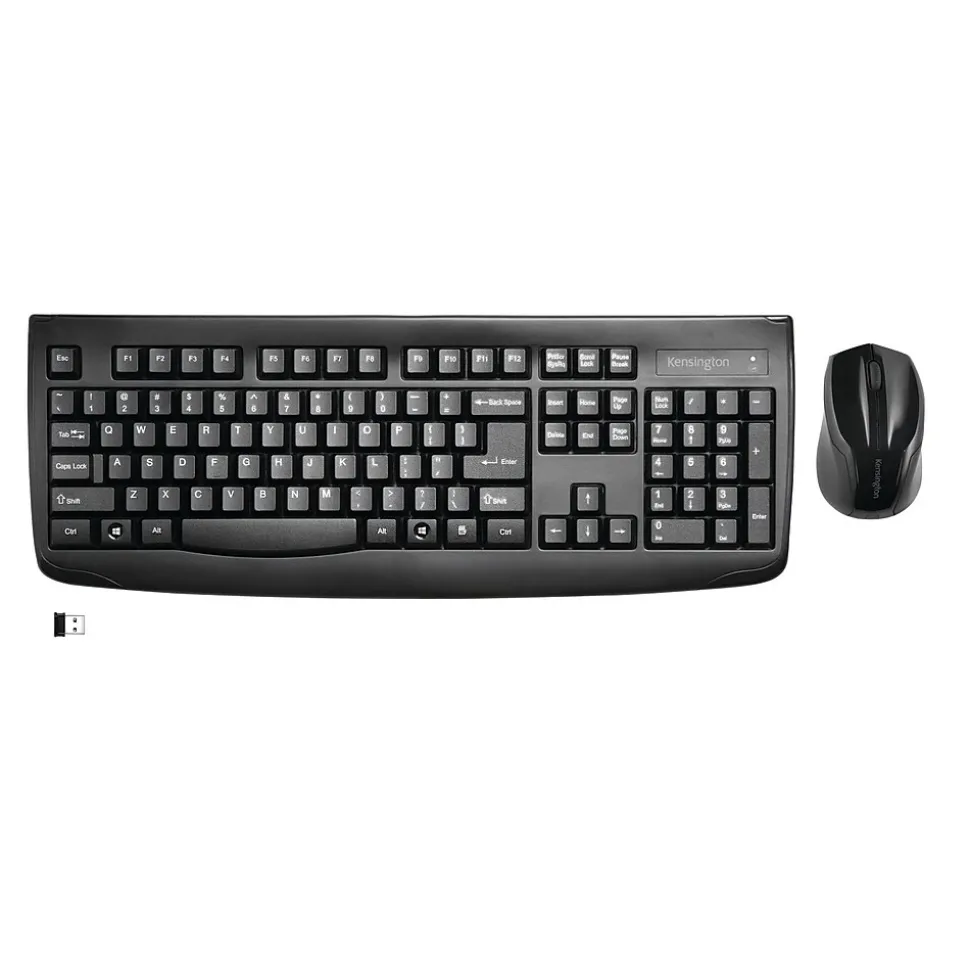 Keyboard for Life Wireless Desktop Combo Set, Black (K75231US) | Kensington Best