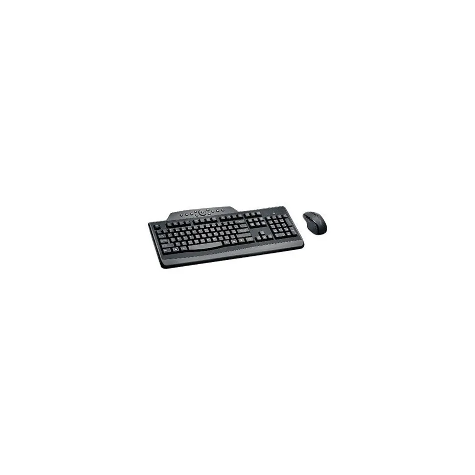 Pro Fit Wireless Media Desktop Set Ergonomic Keyboard and Mouse Combo, Black (K72408US) | Kensington Outlet