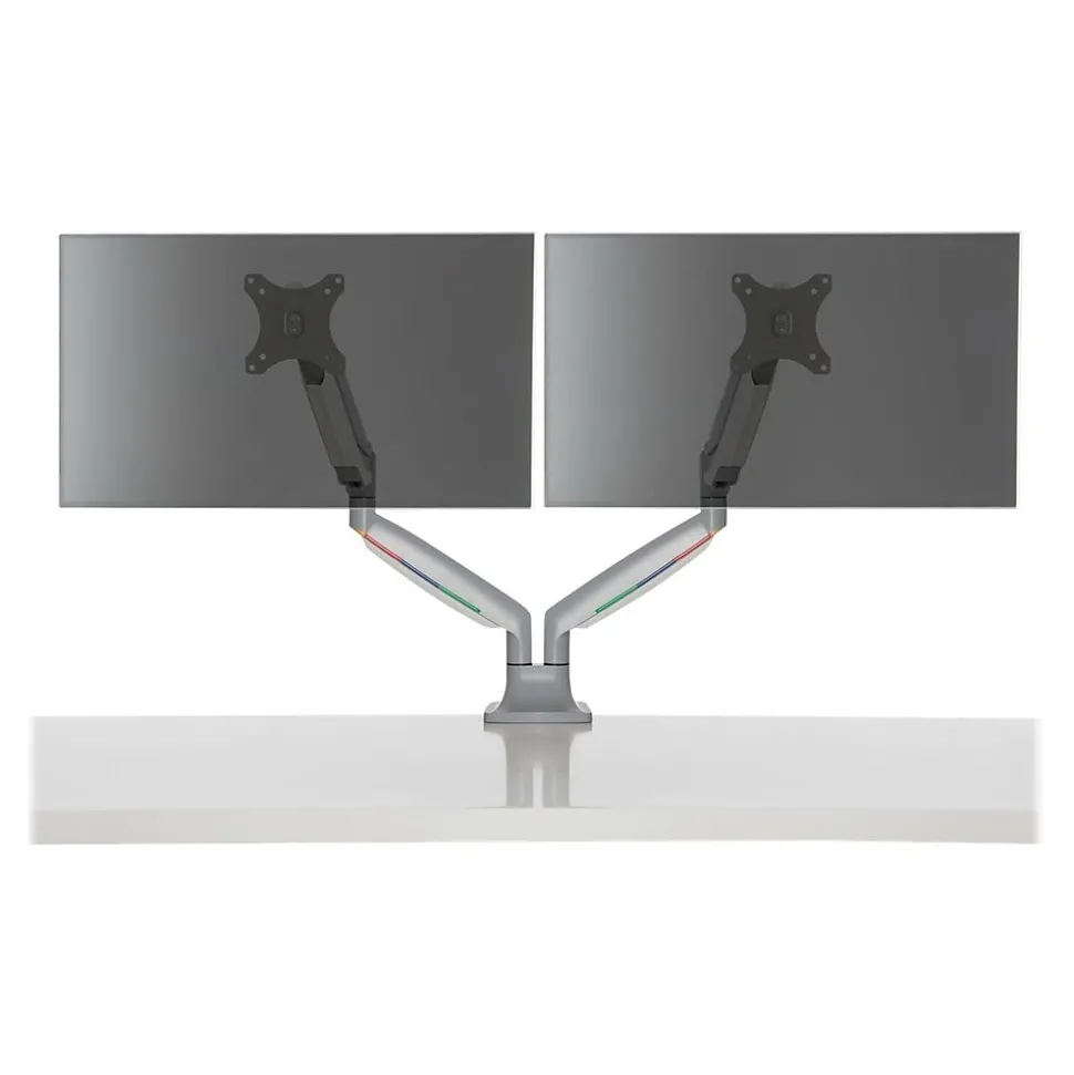 SmartFit One-Touch Dual Adjustable Monitor Arm, Up to 32" Monitor, Silver Gray (K55471WW) | Kensington Fashion