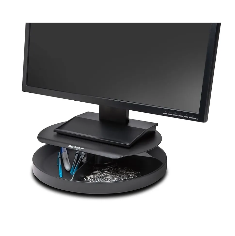 SmartFit Spin2 Adjustable Monitor Stand, Black (52787) | Kensington Flash Sale