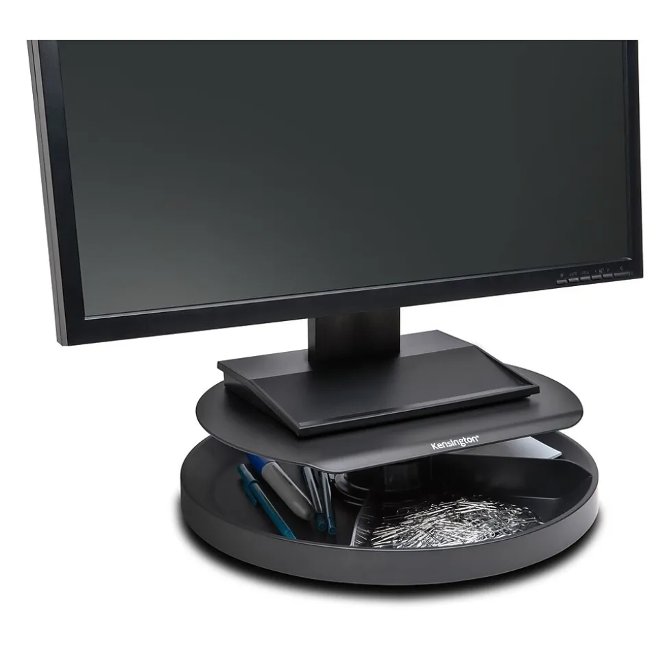 SmartFit Spin2 Adjustable Monitor Stand, Black (52787) | Kensington Flash Sale