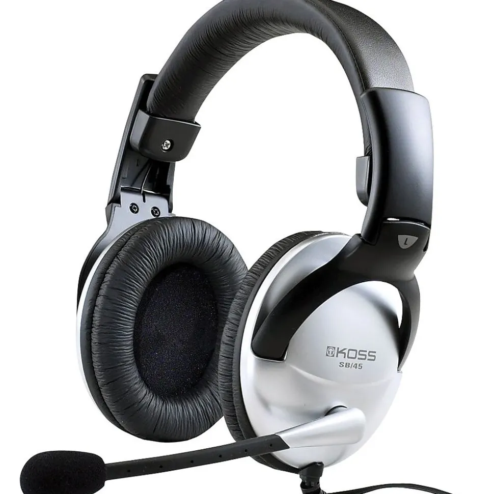 SB45 Stereo Headset, Over-the-Ear, USB | Koss Flash Sale